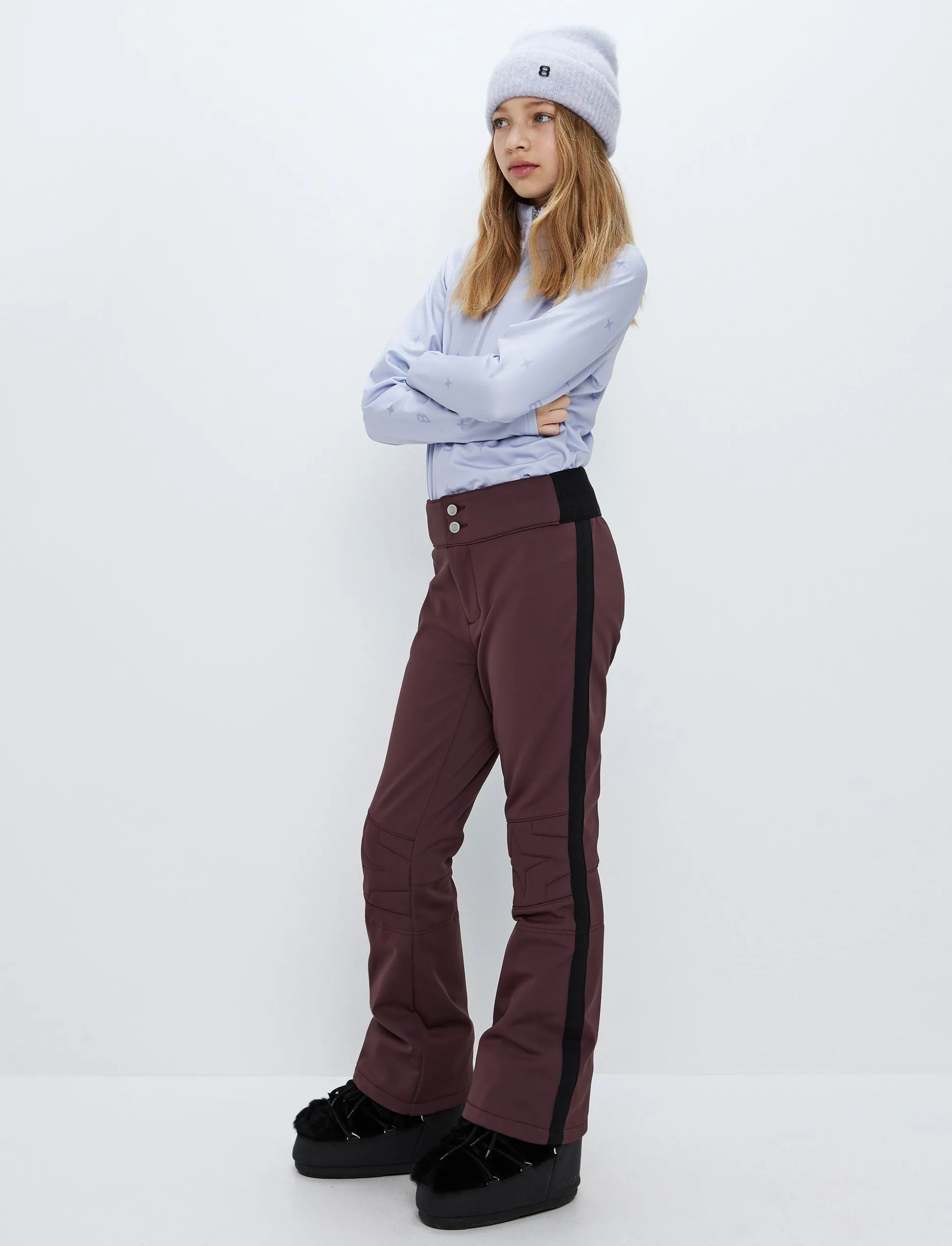 8848 Altitude Annbell Star Jr Pant - Dk Burgundy Outlet