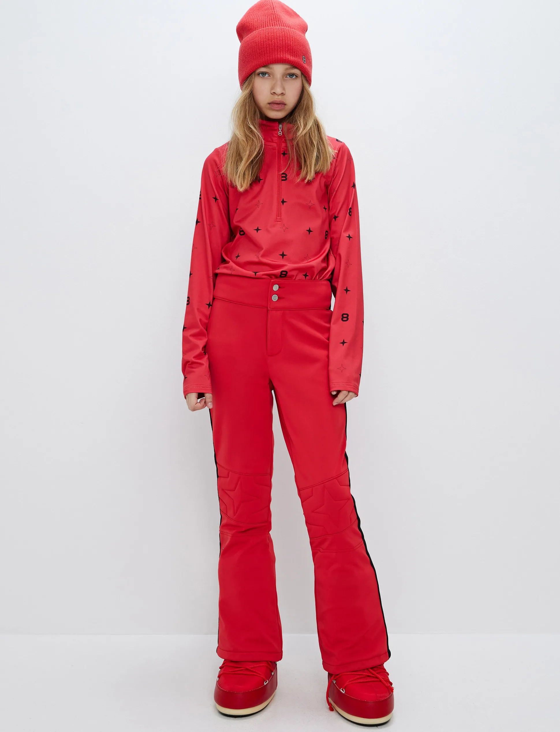 8848 Altitude Annbell Star Jr Pant - Poinsetta Red Best