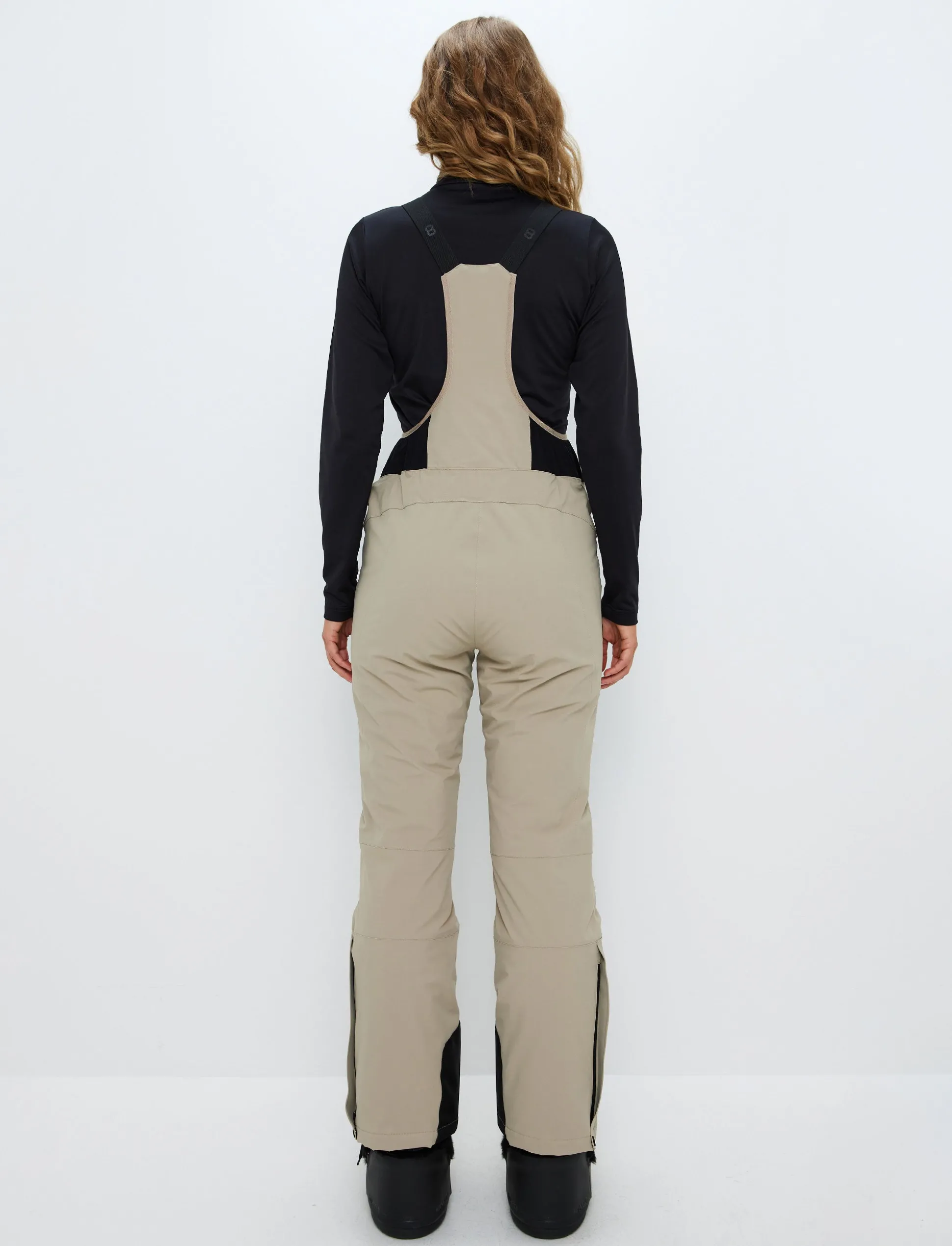 8848 Altitude Daniella 2.0 W Bib Pant - Lt Beige Shop