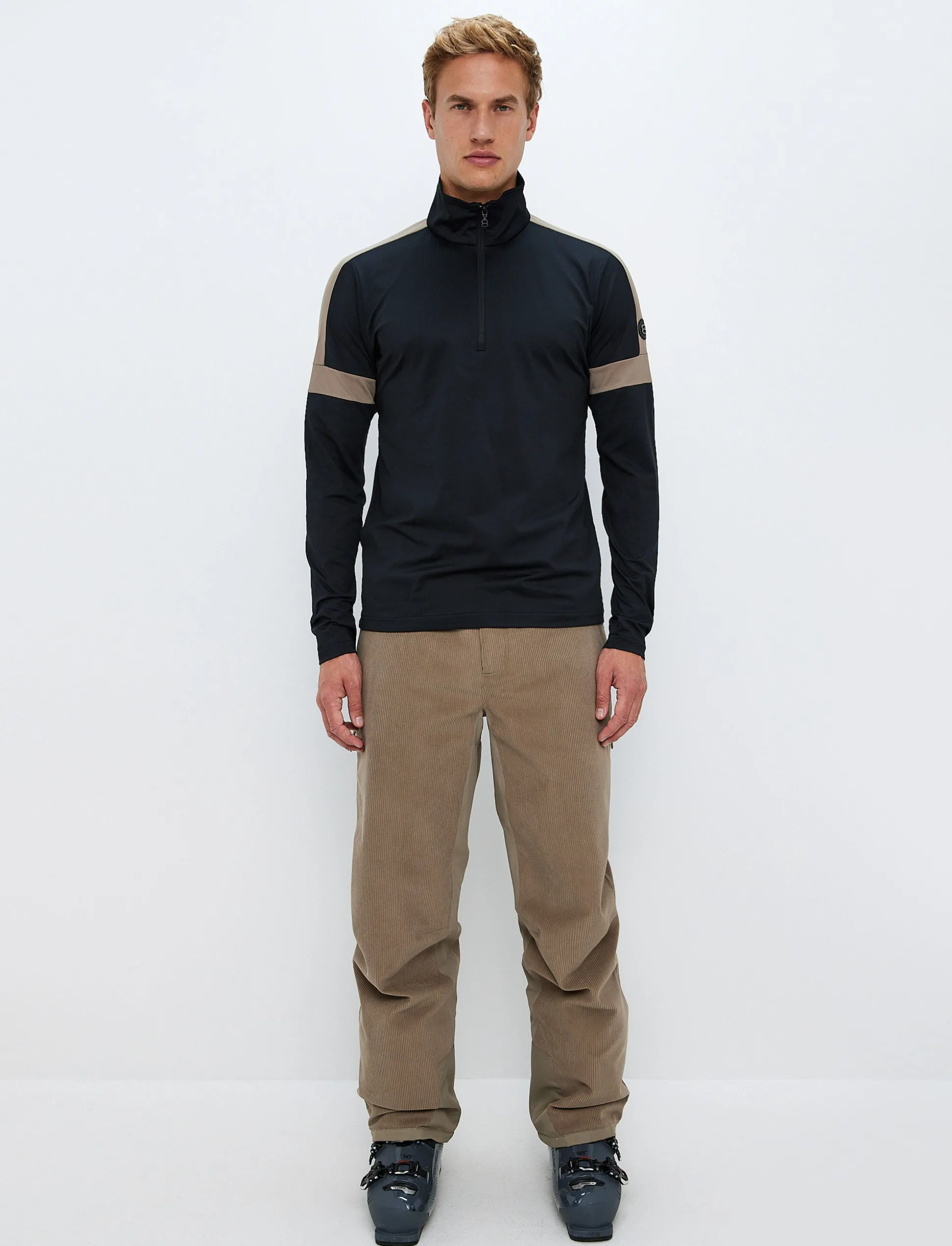 8848 Altitude Dino 1/2 Zip Sweat - Black Discount