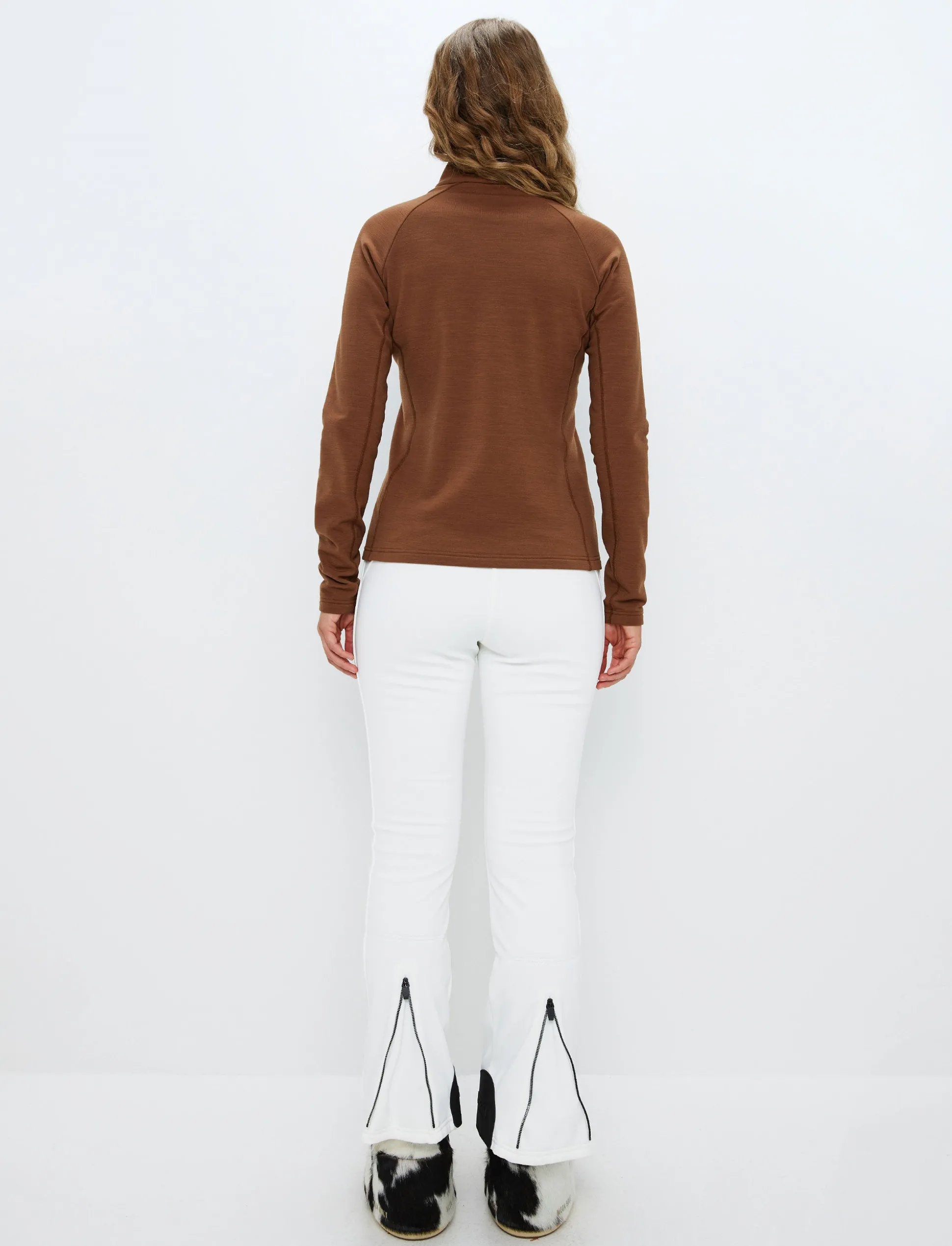 8848 Altitude Hallie W Wool Sweat - Cashmere Brown Best Sale