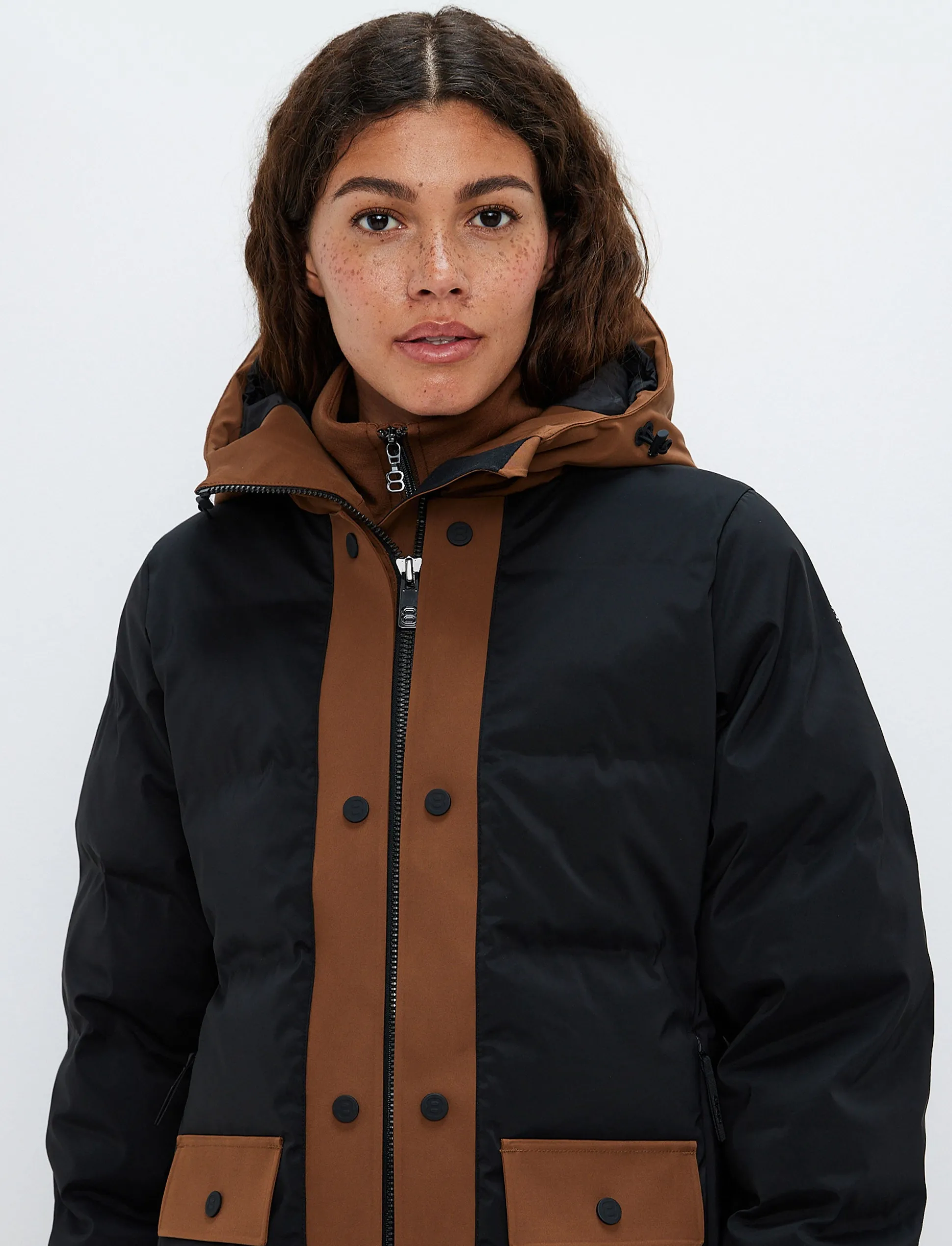 harlow_w_ski_jacket__blackcashmere_brown_4.webp 8848 Altitude Harlow W Ski Jacket - Black/Cashmere Brown Discount
