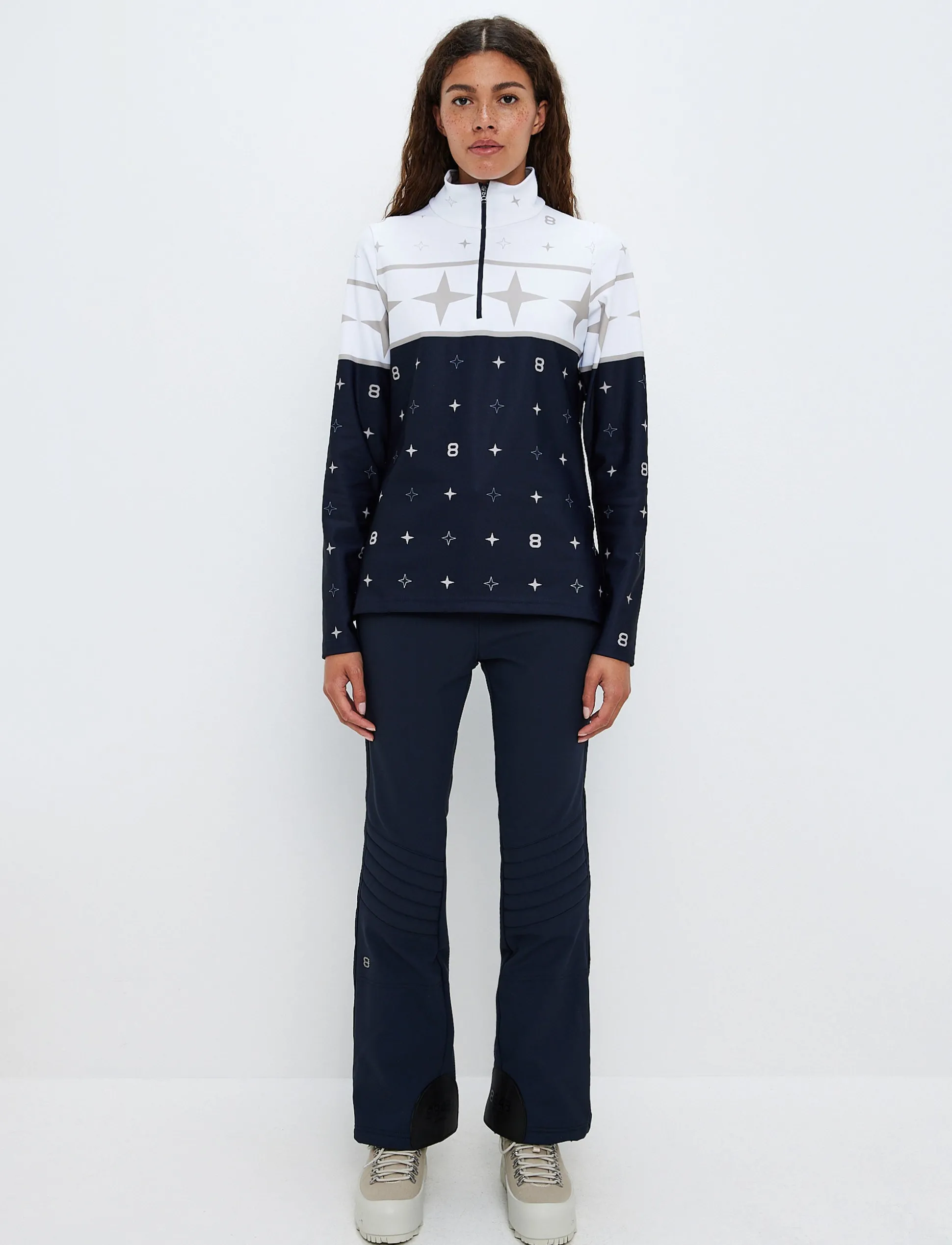 8848 Altitude Leni W Ski Sweat - Navy Flash Sale