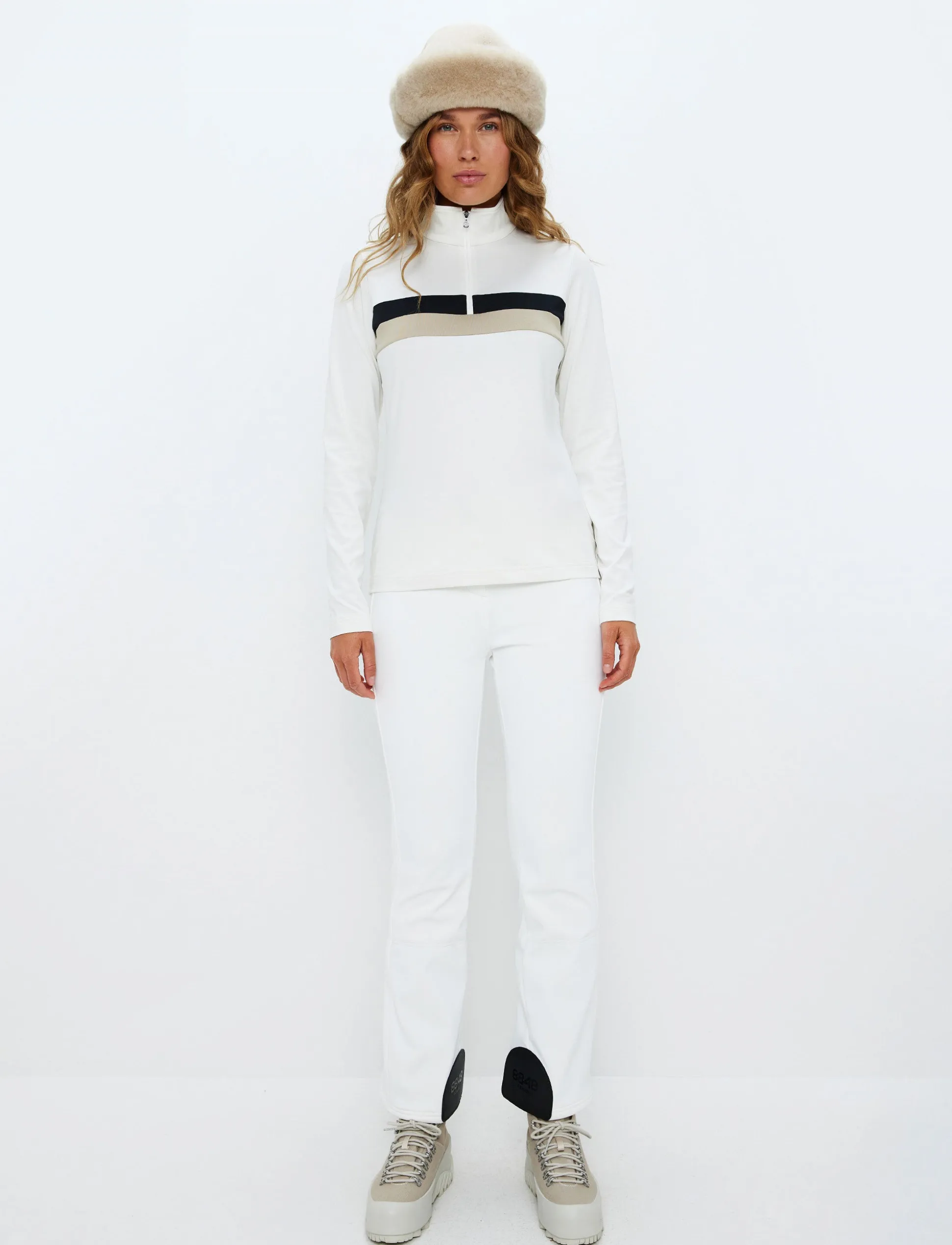 8848 Altitude Lexie W Sweat - Blanc/Black Online