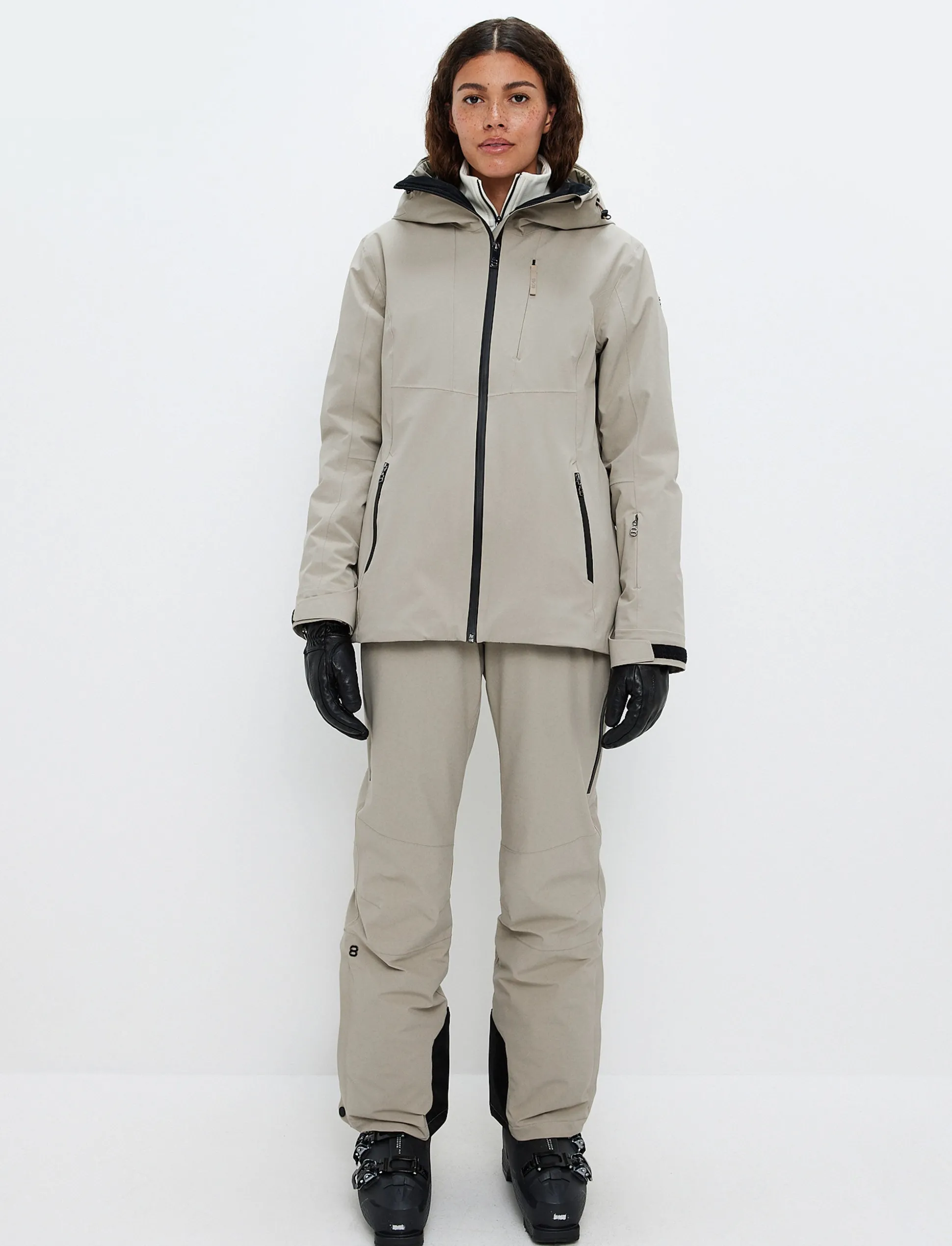 8848 Altitude Lyla W Ski Jacket - Lt Beige Sale