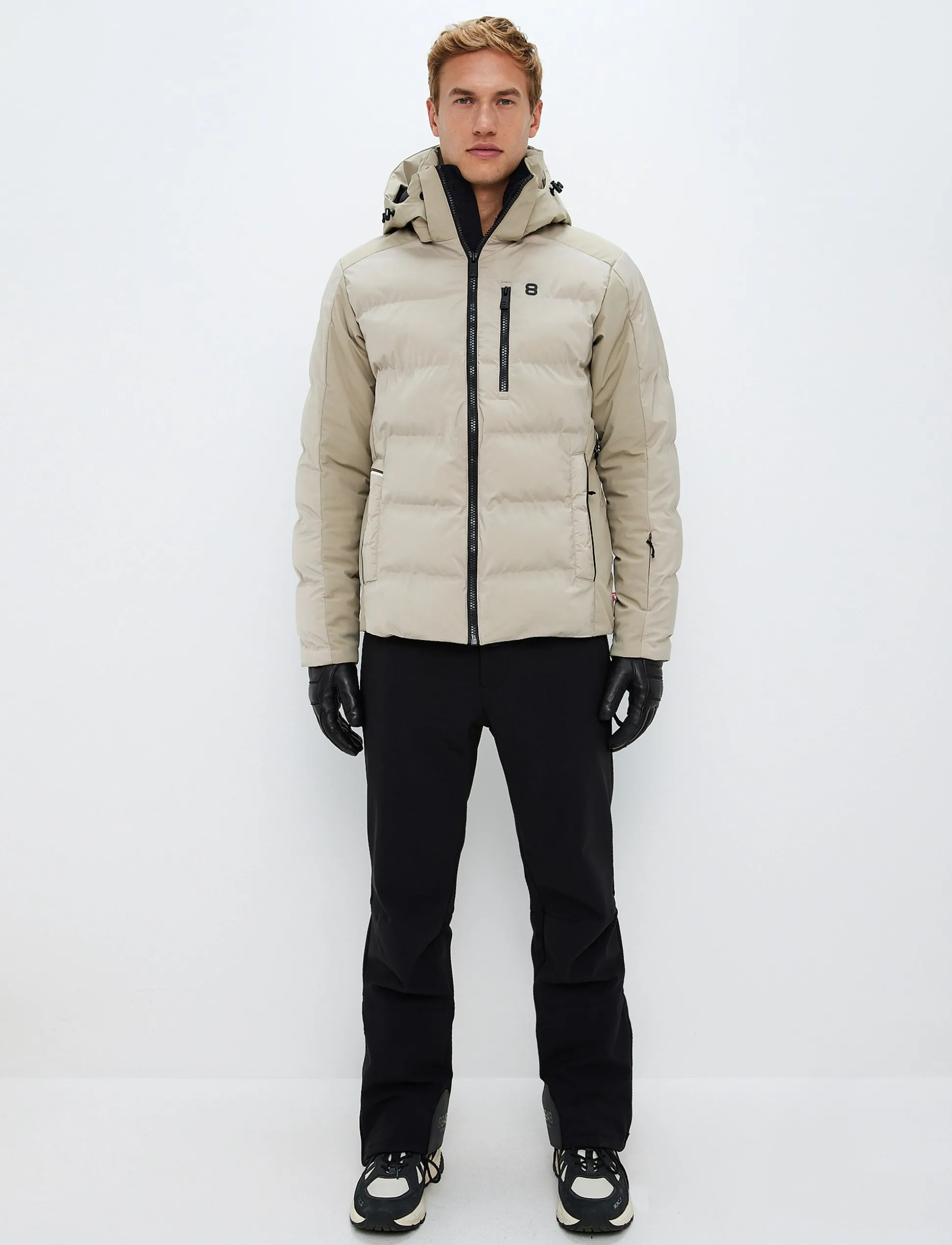 8848 Altitude Malik Ski Jacket - Lt Fallen Rock Shop