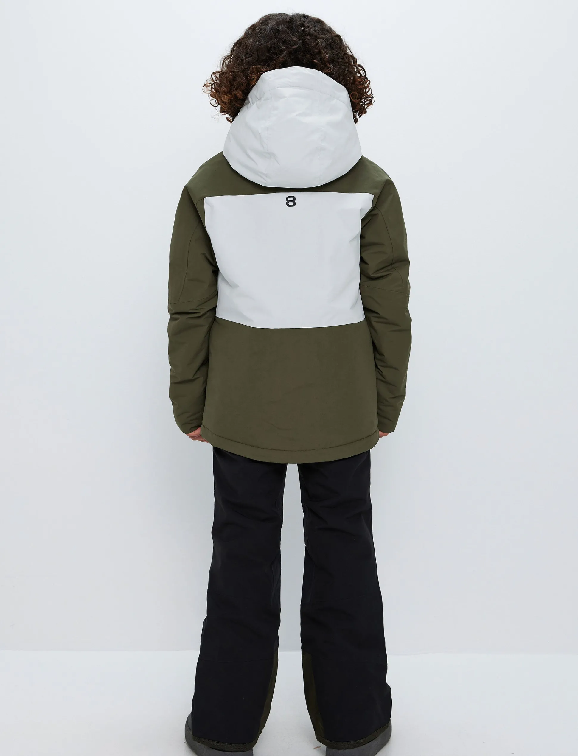 8848 Altitude Miles JR Ski Jacket - Army Green Shop