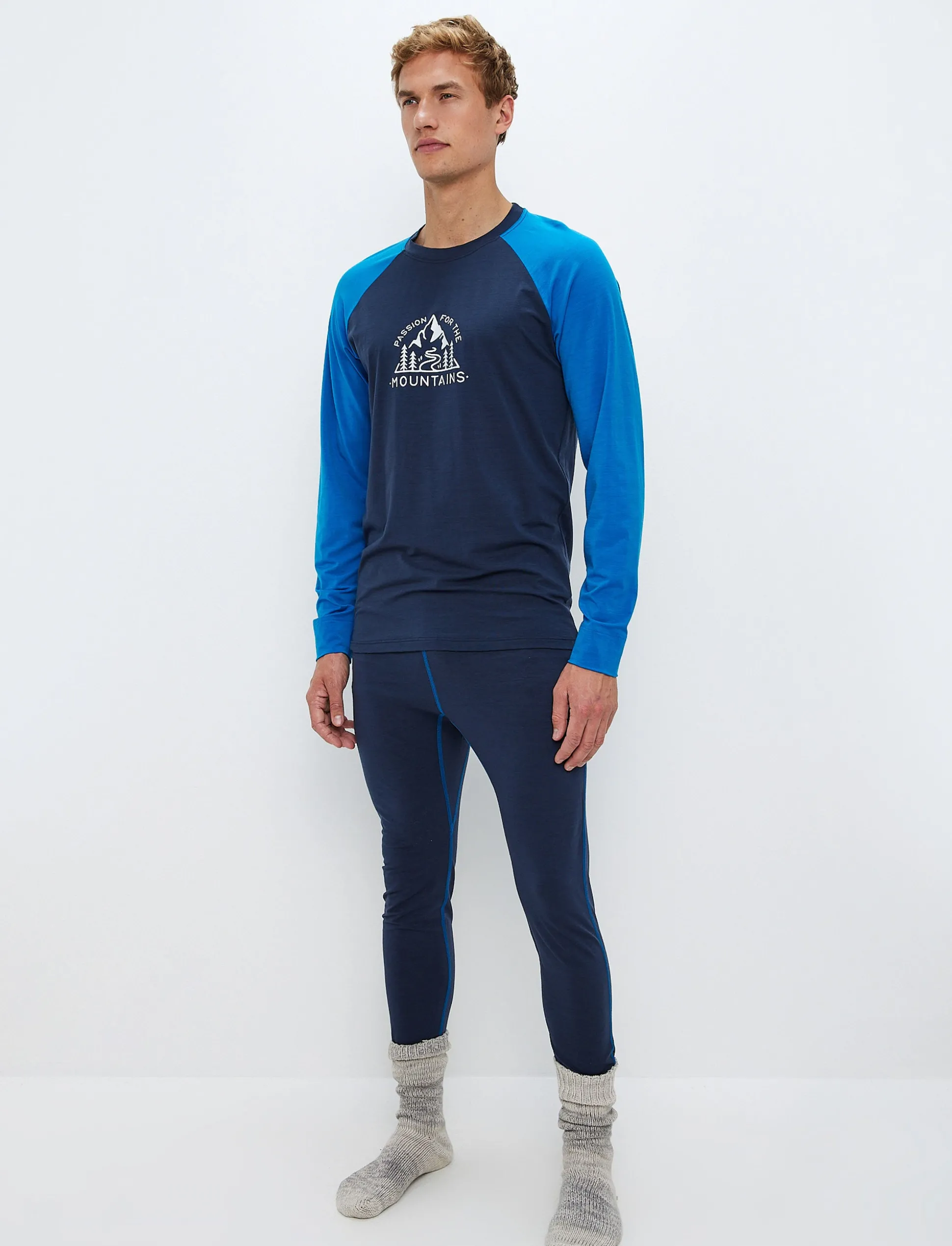 8848 Altitude Polar Wool LS - Navy Discount