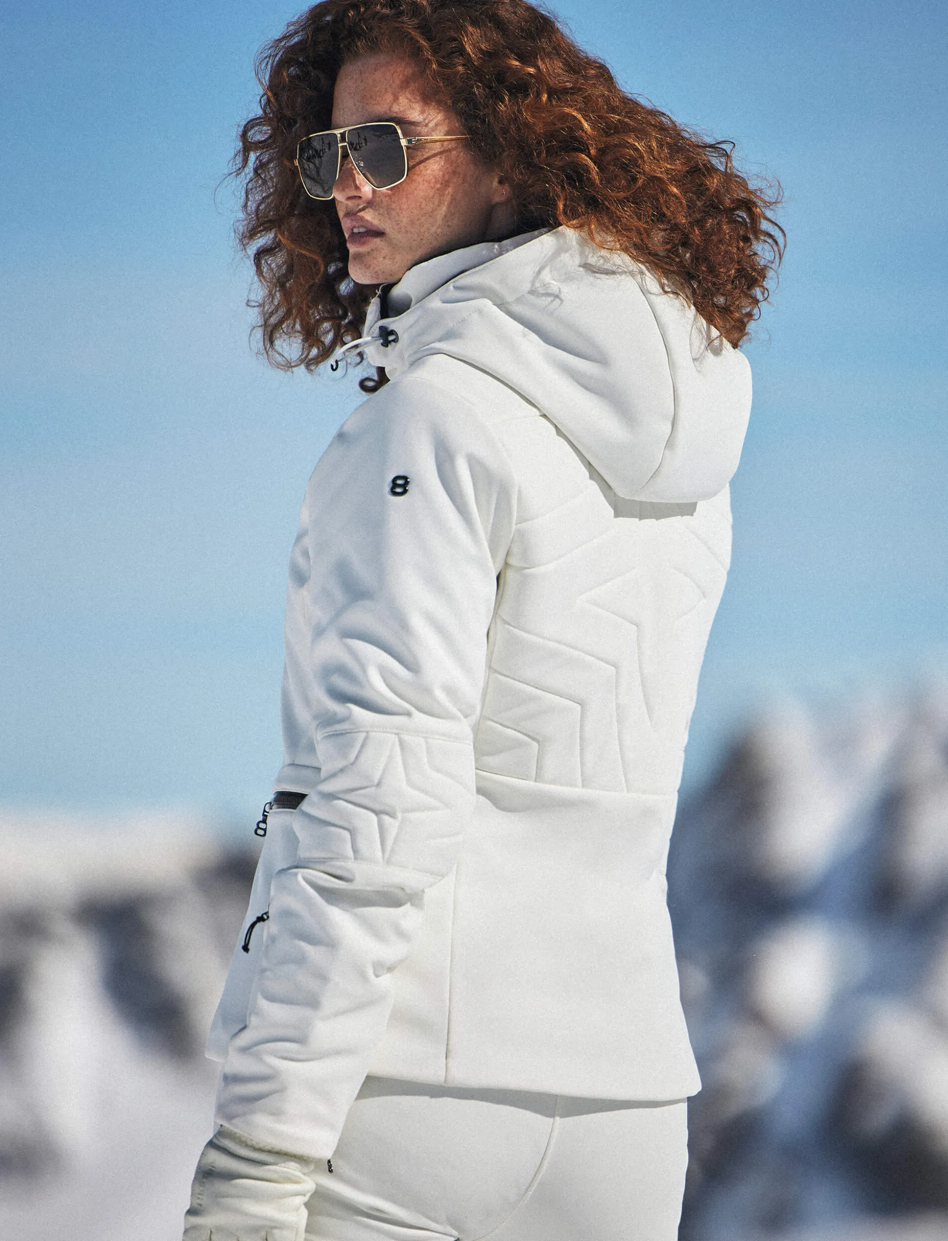 8848 Altitude Vienna W Softshell Jacket - Blanc Best Sale