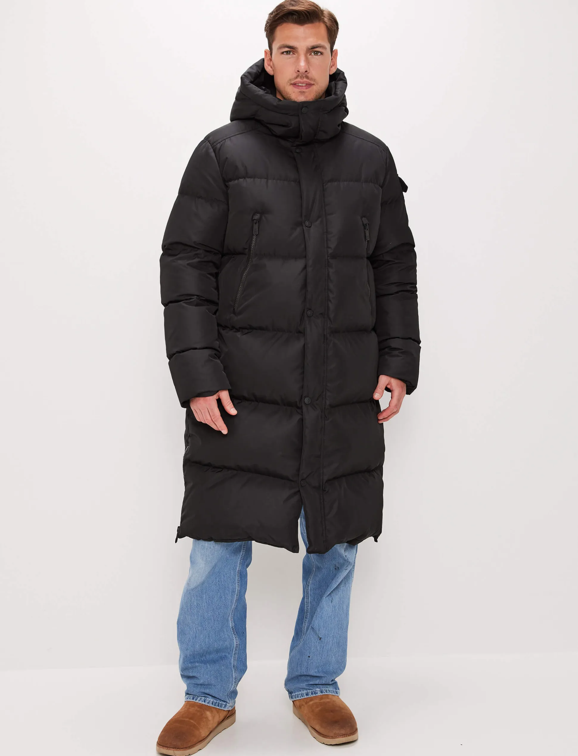 8848 Altitude Wiesman 2.0 Down Coat - Black Fashion